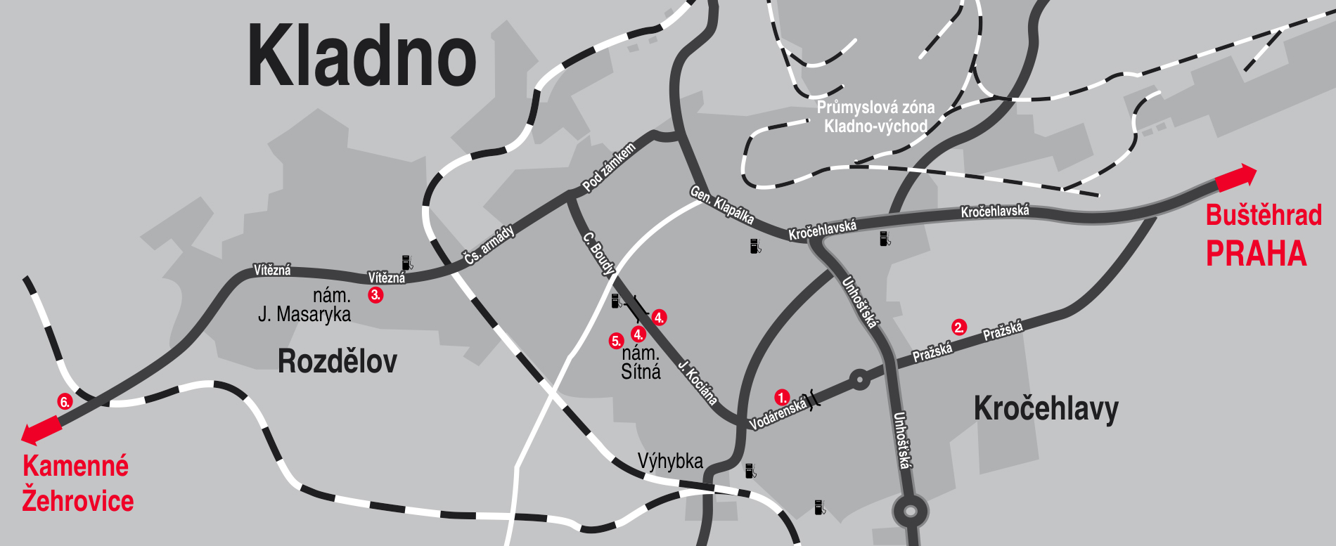 Mapa reklamních ploch